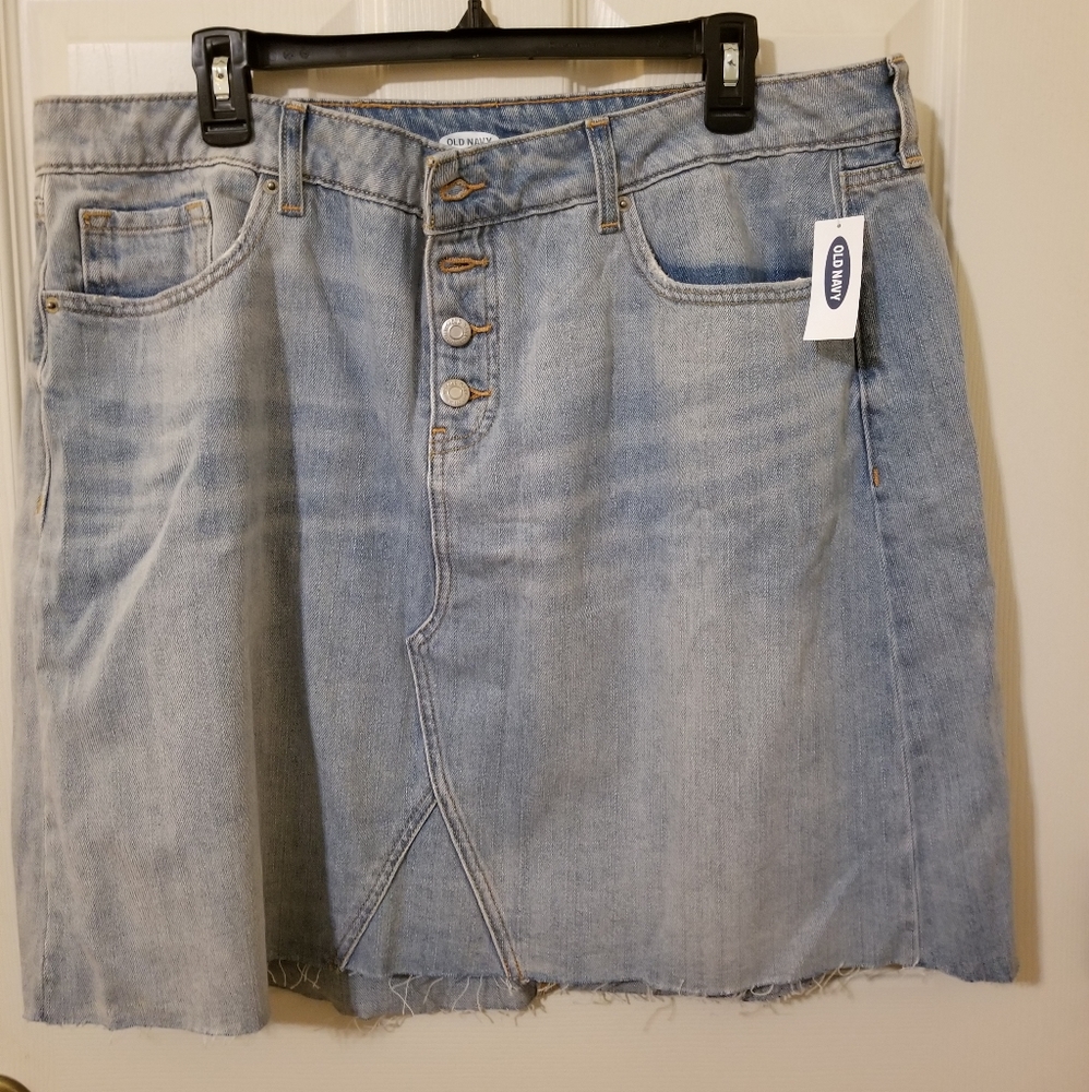 Denim Skirt Size 20 Old Navy